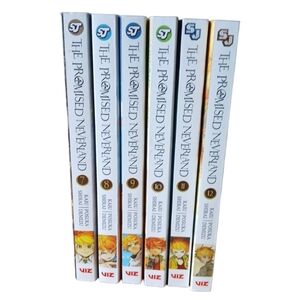 The Promised Neverland Manga Volumes 7-12